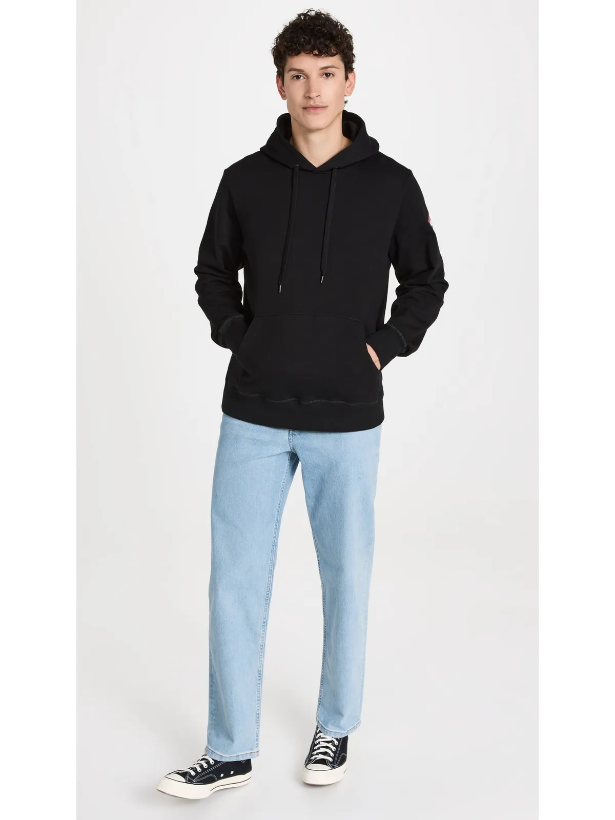 Canada Goose Huron メンズ フーディー ブラック - 画像5