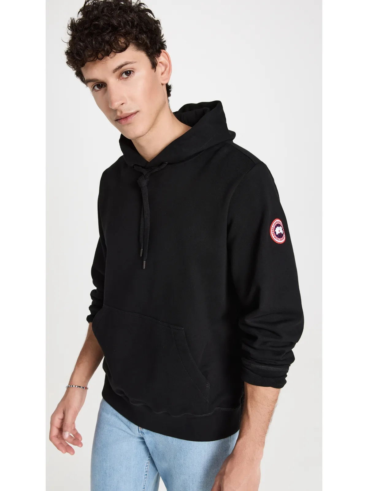 Canada Goose Huron メンズ フーディー ブラック - 画像2