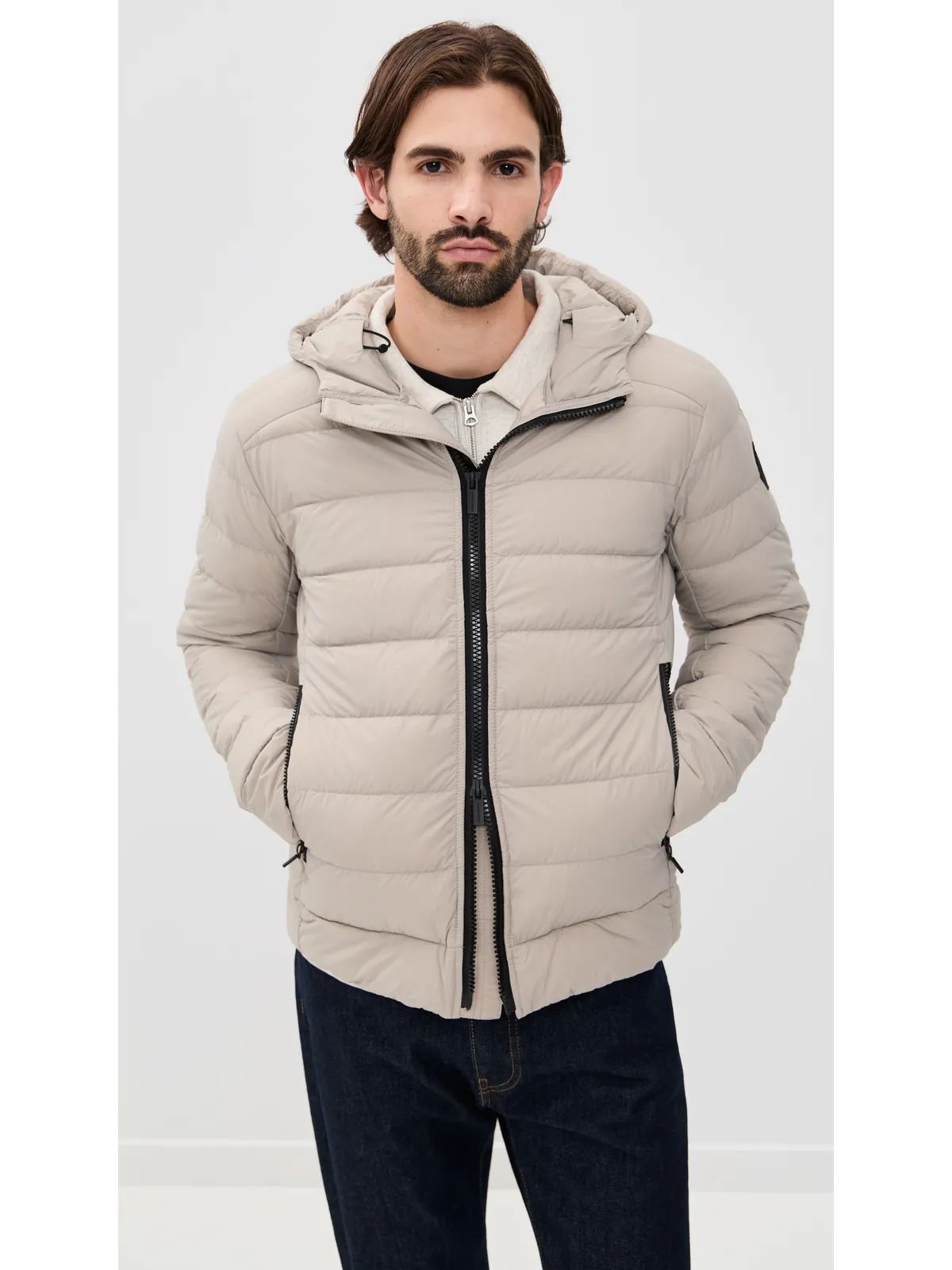 Canada Goose クロフトン フーディ エンデュラルクス ライムストーン - 画像2