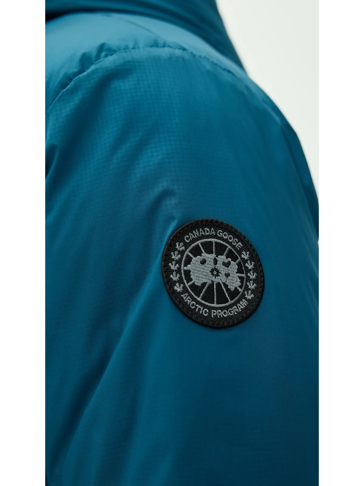 Canada Goose ロッジ ブラック ディスク フードジャケット - 画像6