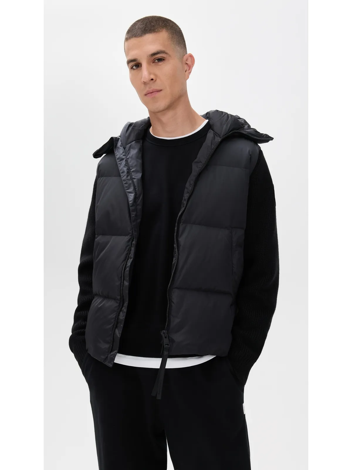 Canada Goose ハイブリッジ グルーブ ニット フード付きジャケット - 画像2