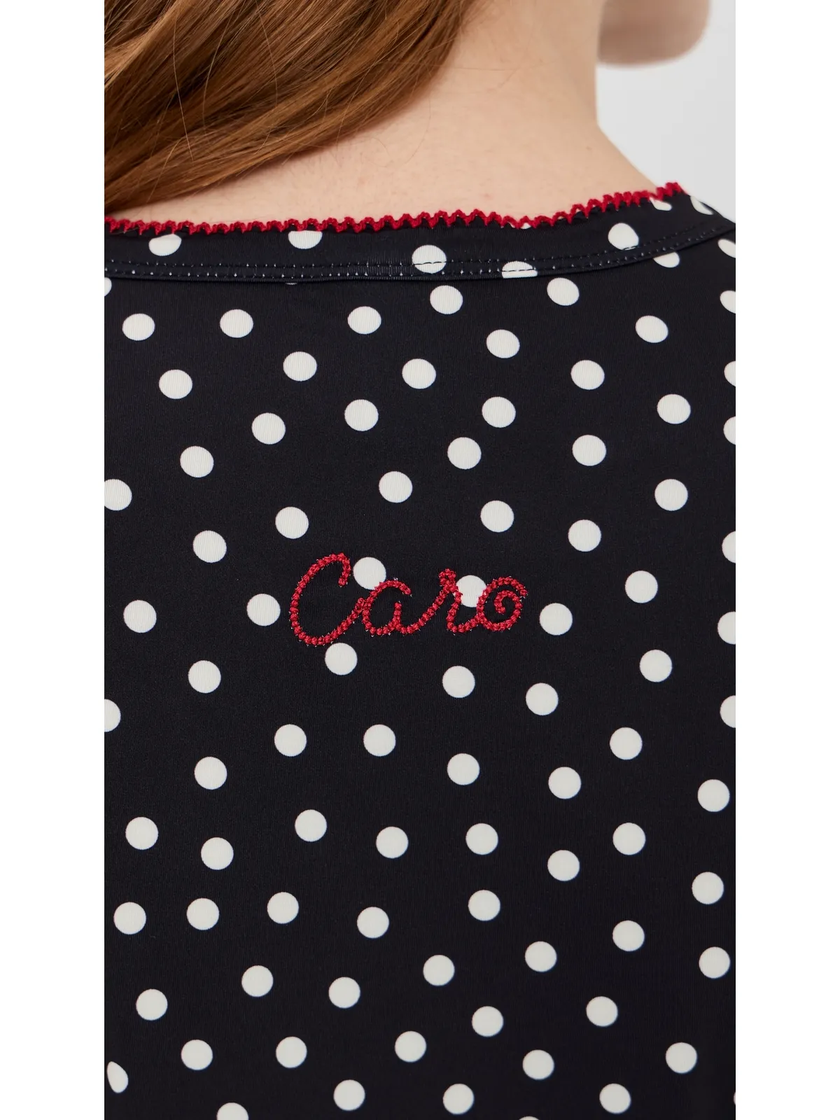 Caro Editions ポルカドットTシャツ - 画像6