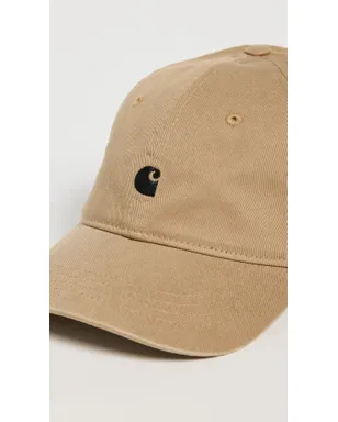 Carhartt WIP Madison ロゴキャップ レザー/ブラック - サムネイル4