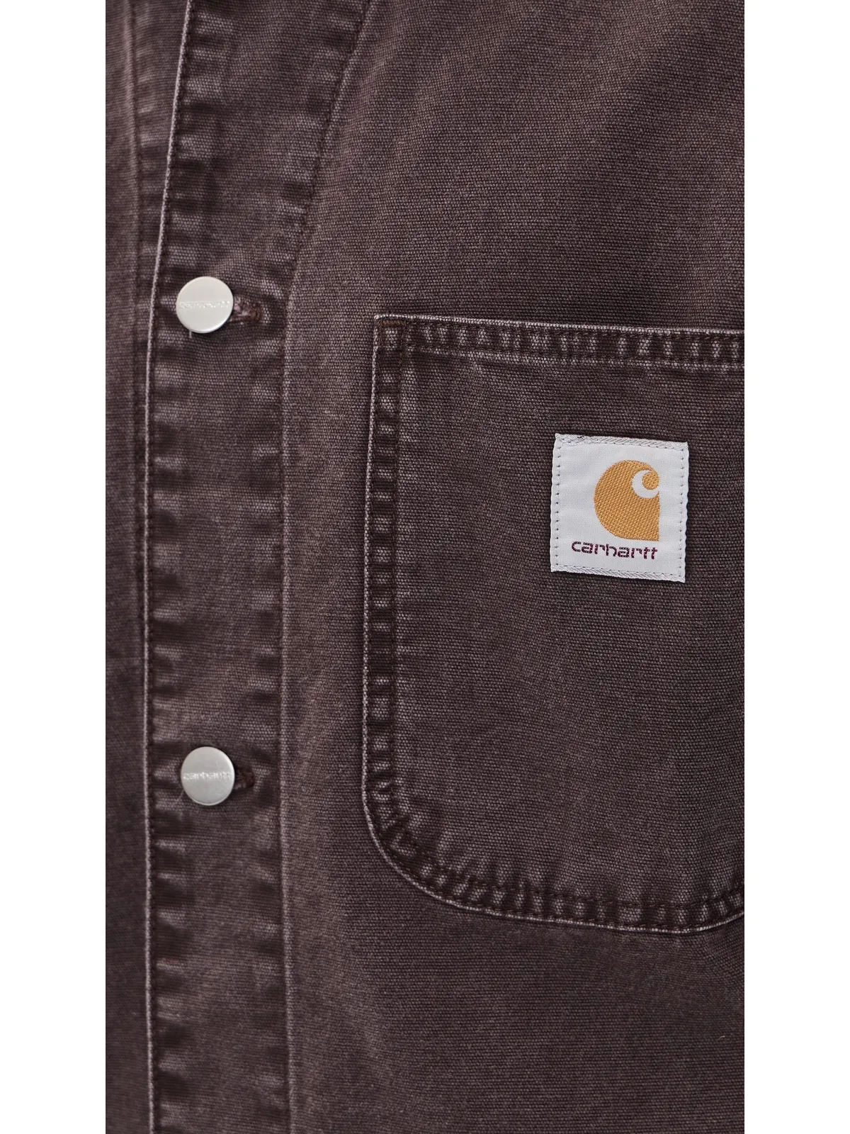 Carhartt WIP ミッチ シャツジャケット Palisander/Black - 画像6