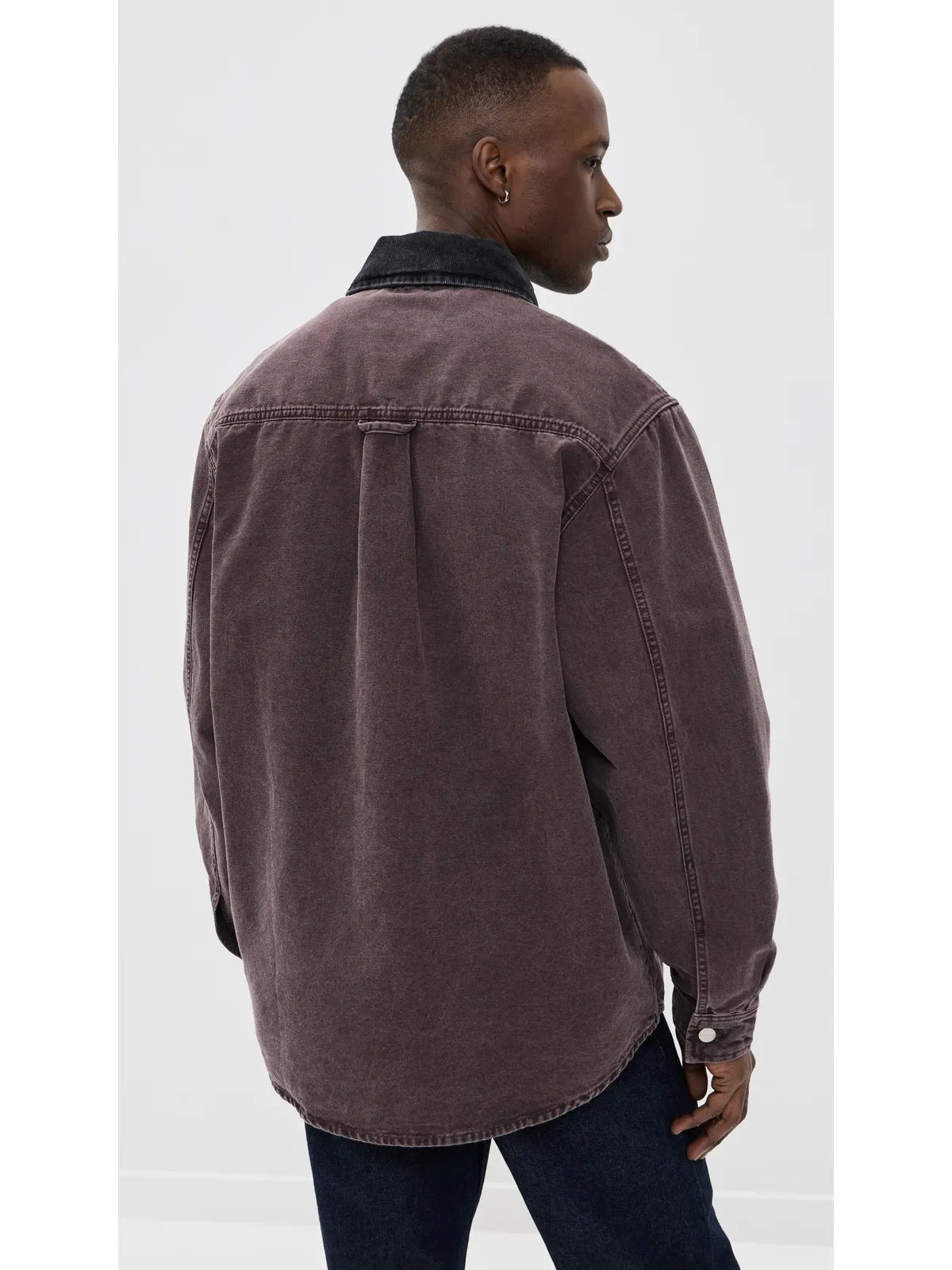 Carhartt WIP ミッチ シャツジャケット Palisander/Black - 画像3
