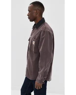 Carhartt WIP ミッチ シャツジャケット Palisander/Black - サムネイル4