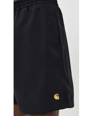 Carhartt WIP チェイス スイムトランクス ブラック/ゴールド - サムネイル6
