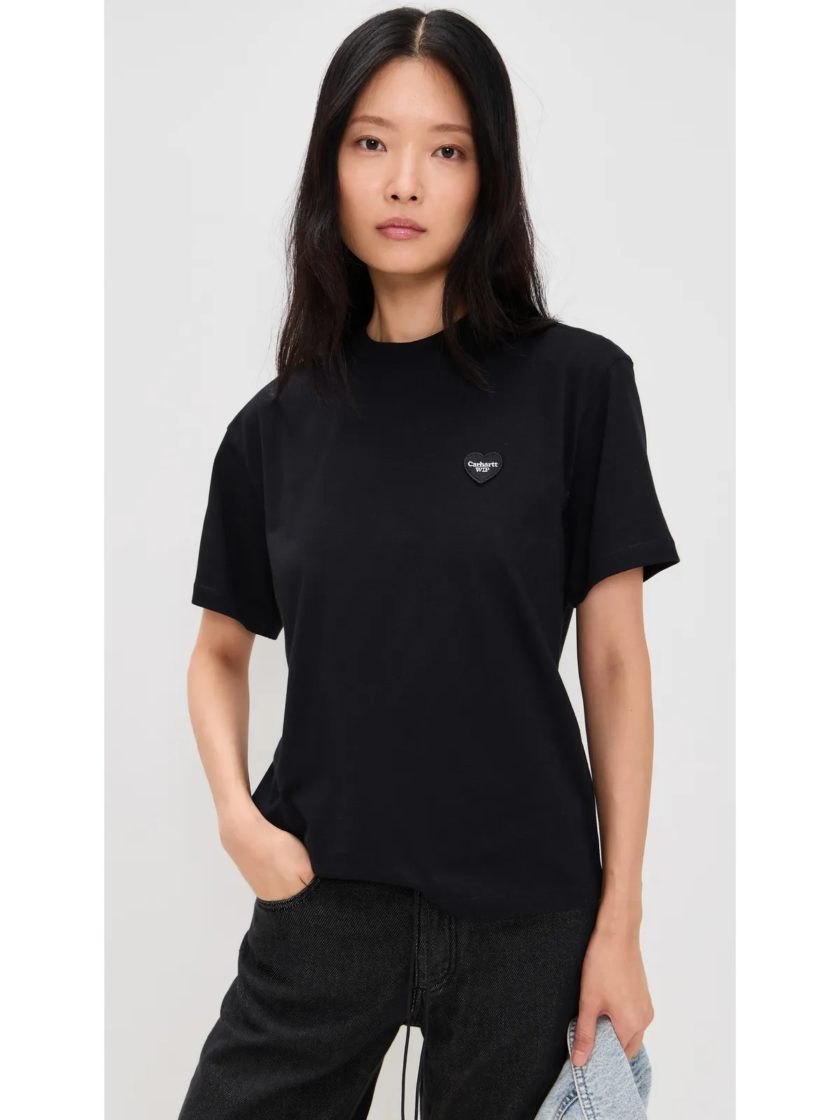Carhartt WIP ハートパッチTシャツ - 画像2