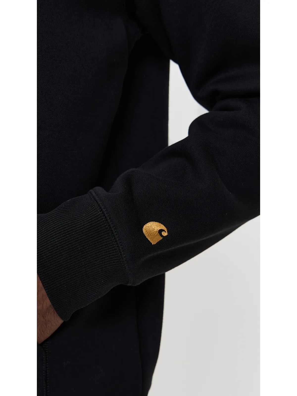 Carhartt WIP フード付きフルジップスウェットシャツ - 画像6