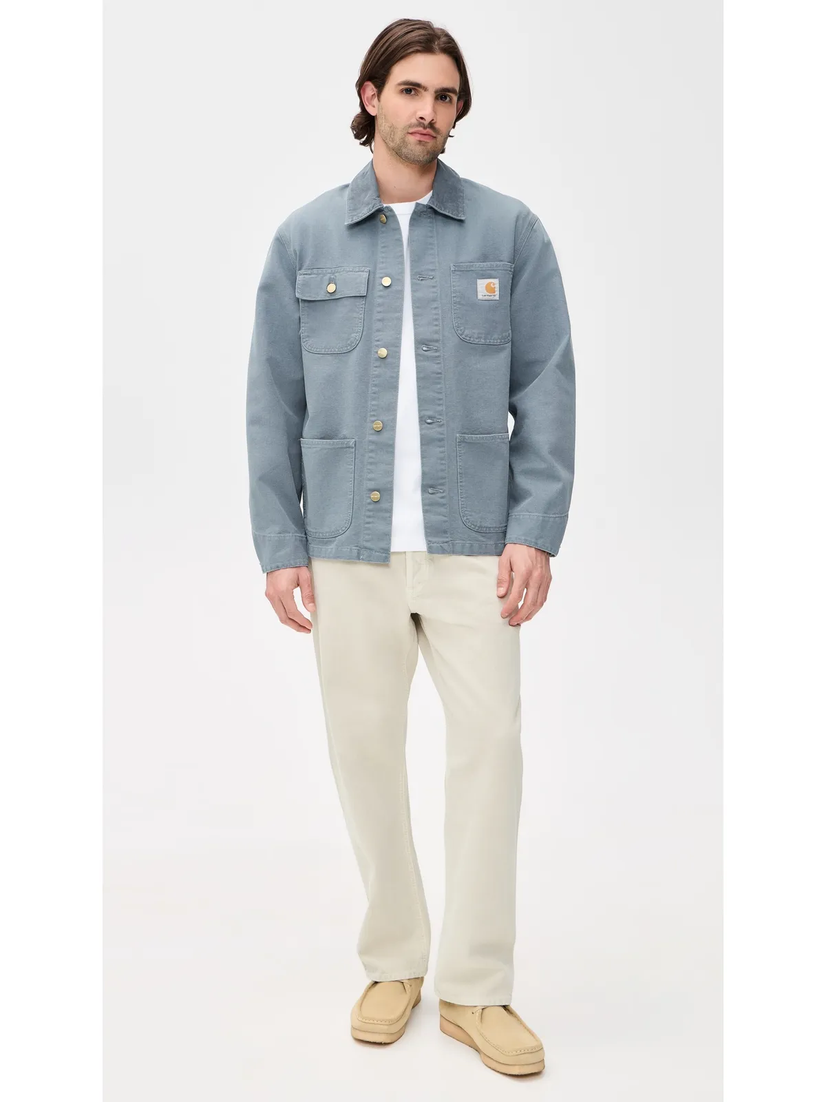 Carhartt WIP ミシガンコート コージーブルー - 画像5