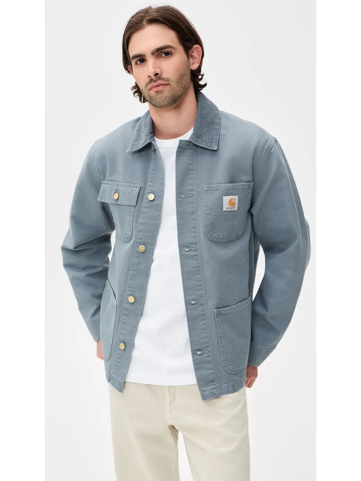 Carhartt WIP ミシガンコート コージーブルー - 画像2