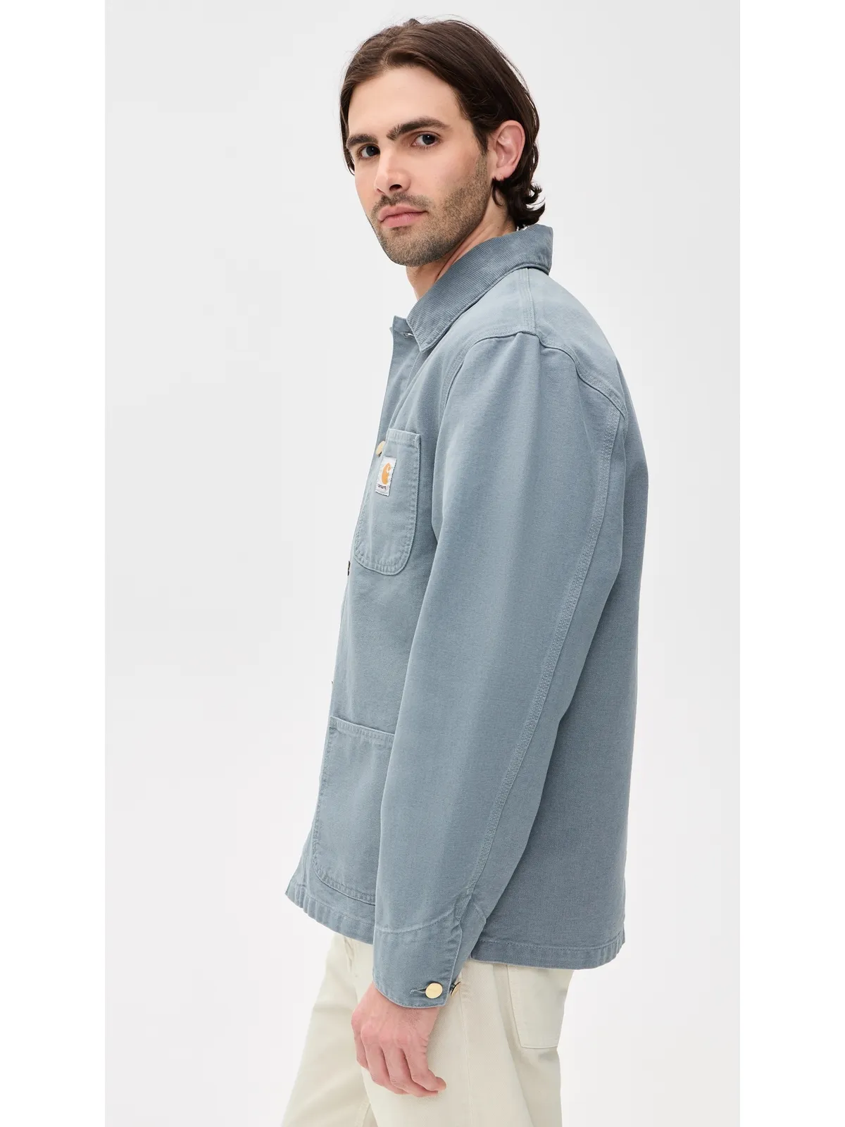 Carhartt WIP ミシガンコート コージーブルー - 画像4