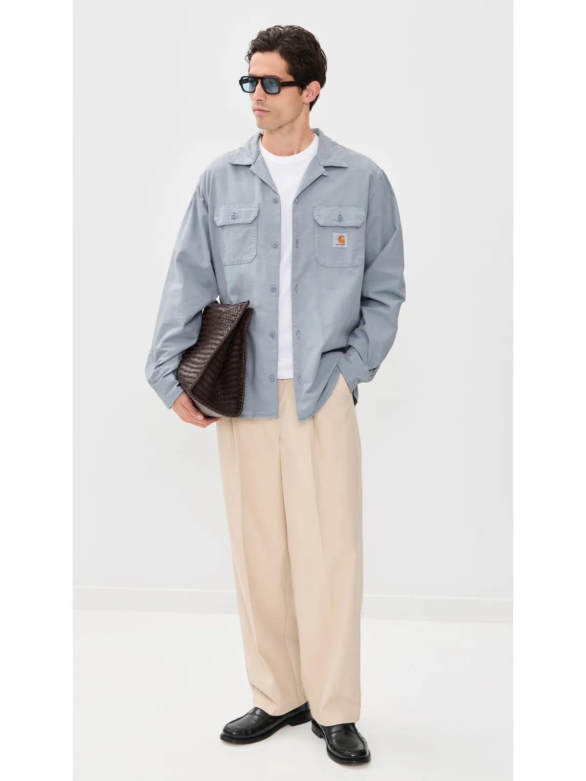 Carhartt WIP 長袖ケルシーシャツ - 画像5