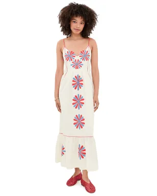 Carolina K Carmen Dress Gardenia M - サムネイル1