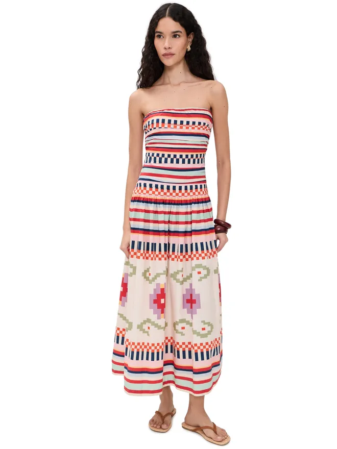 Carolina K Carolina K Malla Dress Multi Chacanaの商品画像