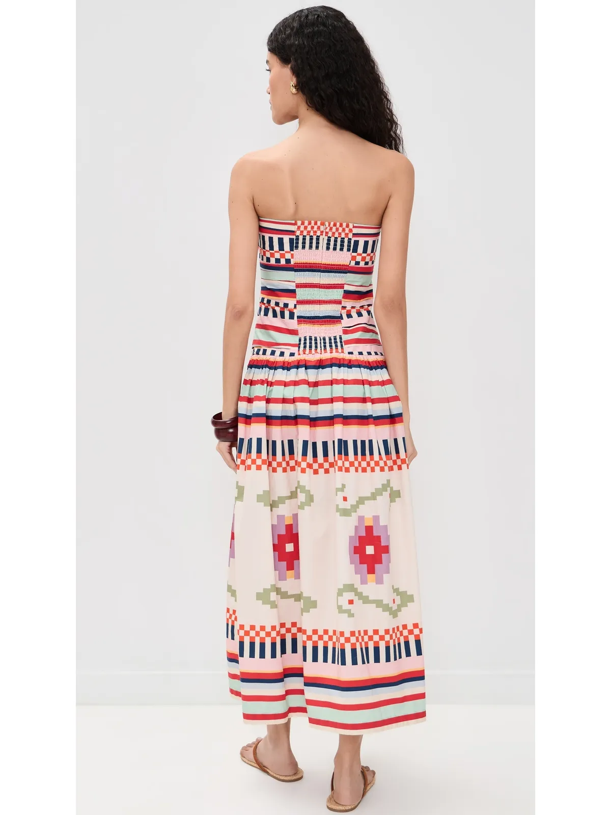 Carolina K Malla Dress Multi Chacana - 画像3