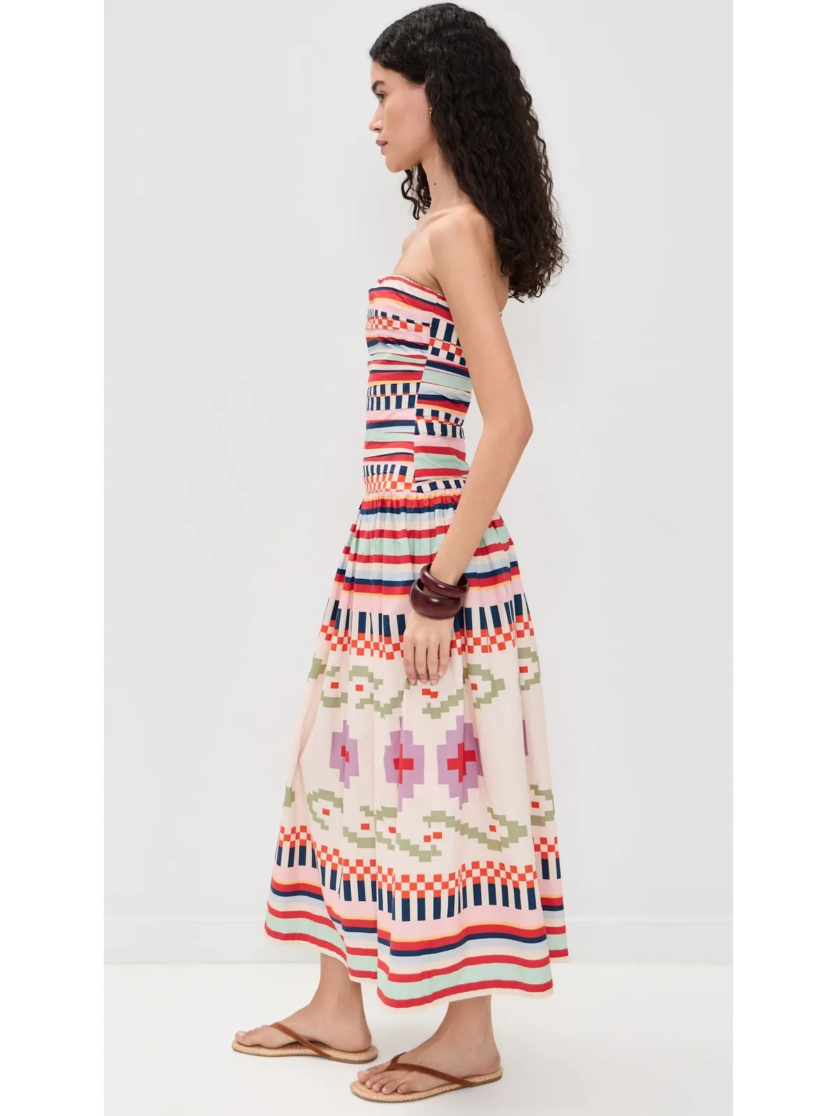 Carolina K Malla Dress Multi Chacana - 画像4