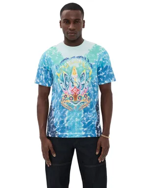 Casablanca サーフ ロータス タイダイ Tシャツ マルチカラー M - サムネイル1