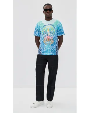 Casablanca サーフ ロータス タイダイ Tシャツ マルチカラー M - サムネイル5