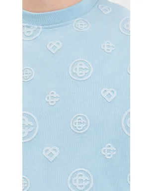 Casablanca アップリケモノグラム柄オーバーサイズTシャツ - サムネイル6