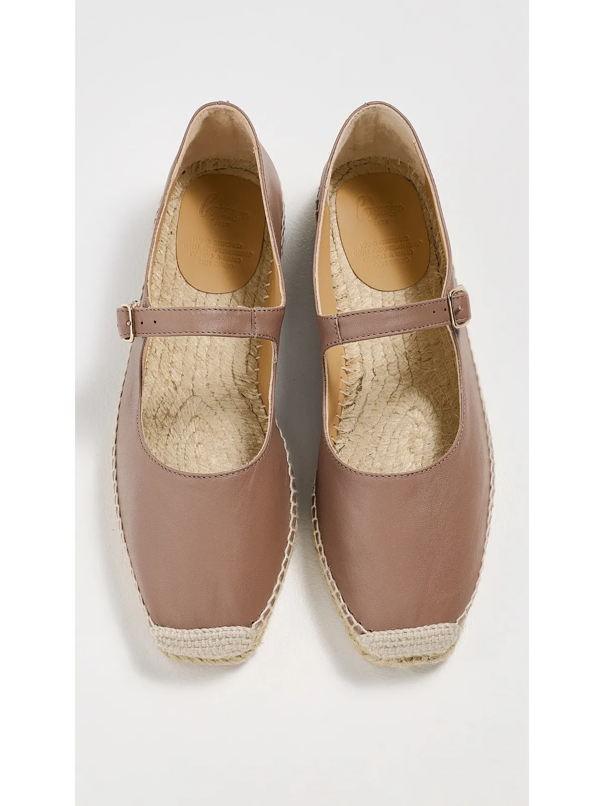 Castañer Pepa Mary Jane Flats Taupe/Natural - 画像5