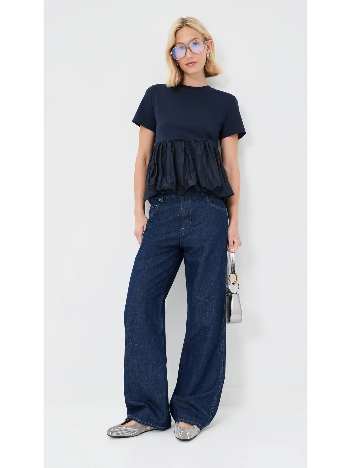 Cecilie Bahnsen クーパー Tシャツ - 画像5