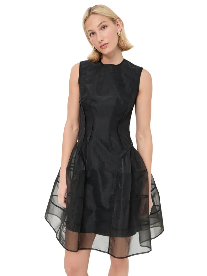 Cecilie Bahnsen Cecilie Bahnsen クラウディドレス ブラックの商品画像