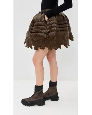Cecilie Bahnsen スカート Soil Brown - サムネイル5