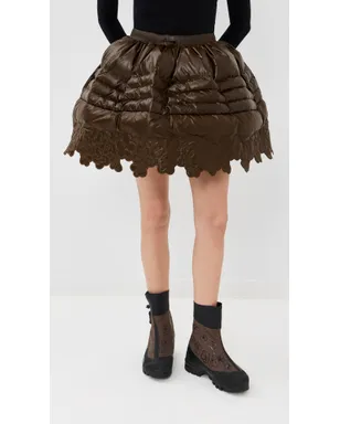 Cecilie Bahnsen スカート Soil Brown - サムネイル3
