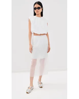 Cecilie Bahnsen Donna Skirt - サムネイル5