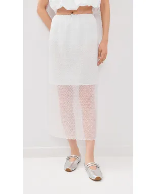 Cecilie Bahnsen Donna Skirt - サムネイル2