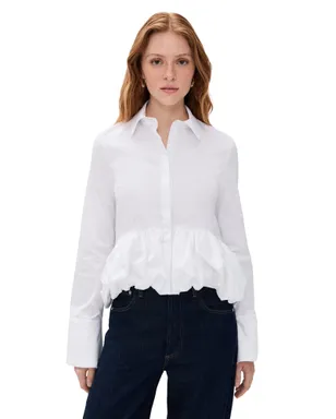 CAROLINE CONSTAS Marin Top White - サムネイル1