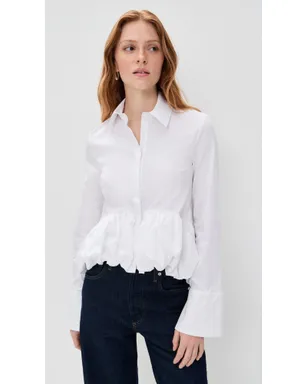 CAROLINE CONSTAS Marin Top White - サムネイル2