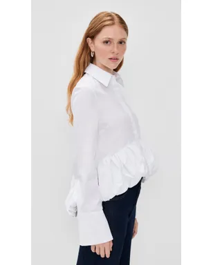 CAROLINE CONSTAS Marin Top White - サムネイル4