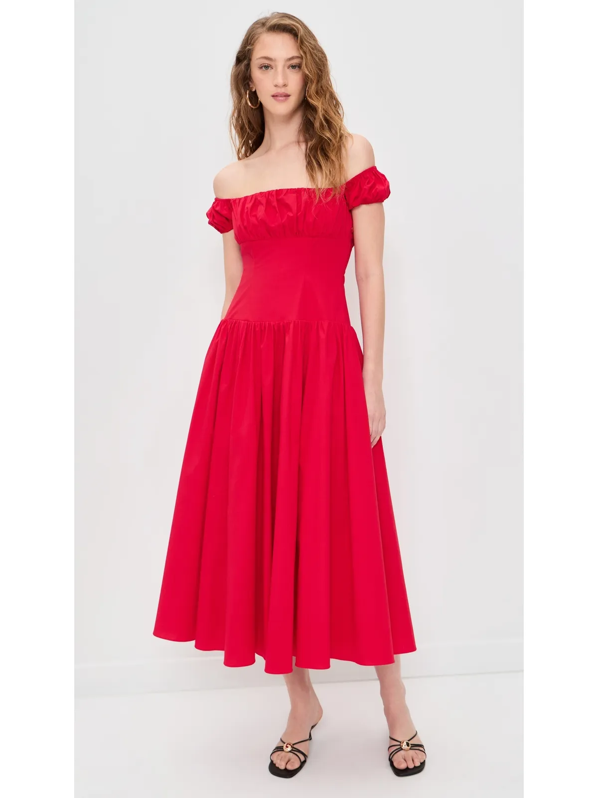 CAROLINE CONSTAS オーガスタ ドロップウェスト ドレス - 画像2
