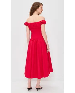 CAROLINE CONSTAS オーガスタ ドロップウェスト ドレス - サムネイル3