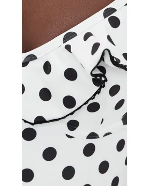 CAROLINE CONSTAS アナスタシア ワンピース水着 ドット - サムネイル6
