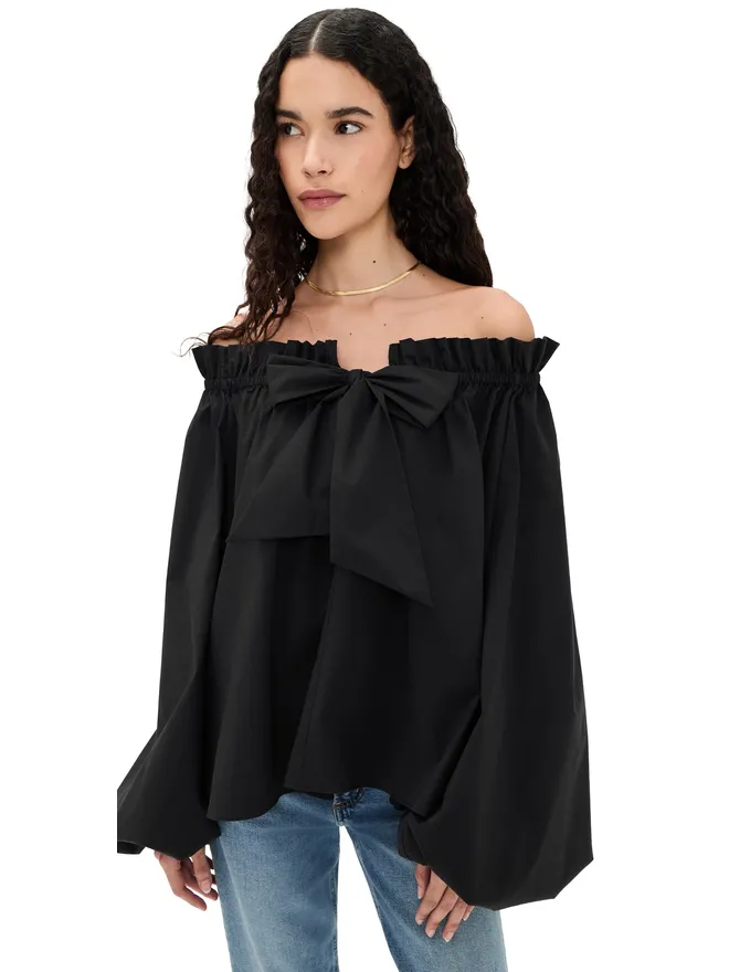 CAROLINE CONSTAS CAROLINE CONSTAS アデライン タイ ブラウスの商品画像