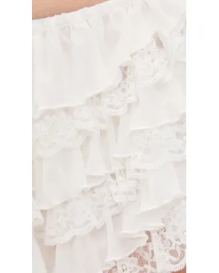 CAROLINE CONSTAS Isla ショーツ ホワイト - サムネイル6