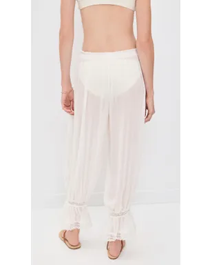 CAROLINE CONSTAS ルエラ レーストリムパンツ - サムネイル3