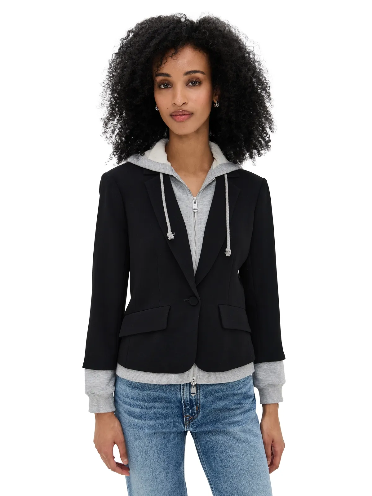 Cinq à Sept Zip Up Le Petit Khloe Blazer - 画像1