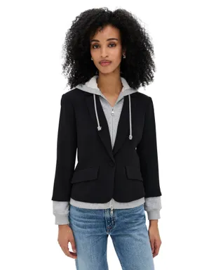 Cinq à Sept Zip Up Le Petit Khloe Blazer - サムネイル1