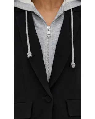 Cinq à Sept Zip Up Le Petit Khloe Blazer - サムネイル6