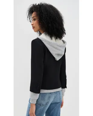 Cinq à Sept Zip Up Le Petit Khloe Blazer - サムネイル3