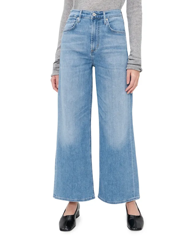 Citizens of Humanity Citizens of Humanity Lyra ワイドレッグ クロップ ジーンズ アンダンテ 23の商品画像