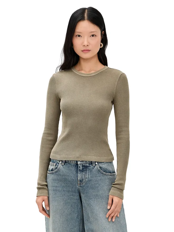 Citizens of Humanity Citizens of Humanity Pilar ワッフル クルーネック Bezalの商品画像