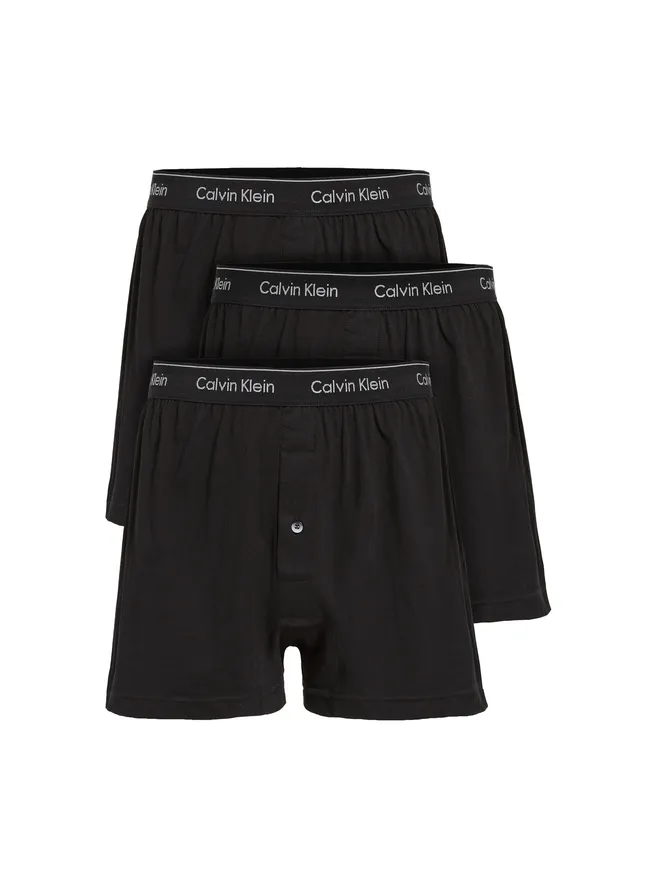 Calvin Klein Underwear Calvin Klein Underwear コットン クラシックフィット ニット ボクサー 3枚パックの商品画像