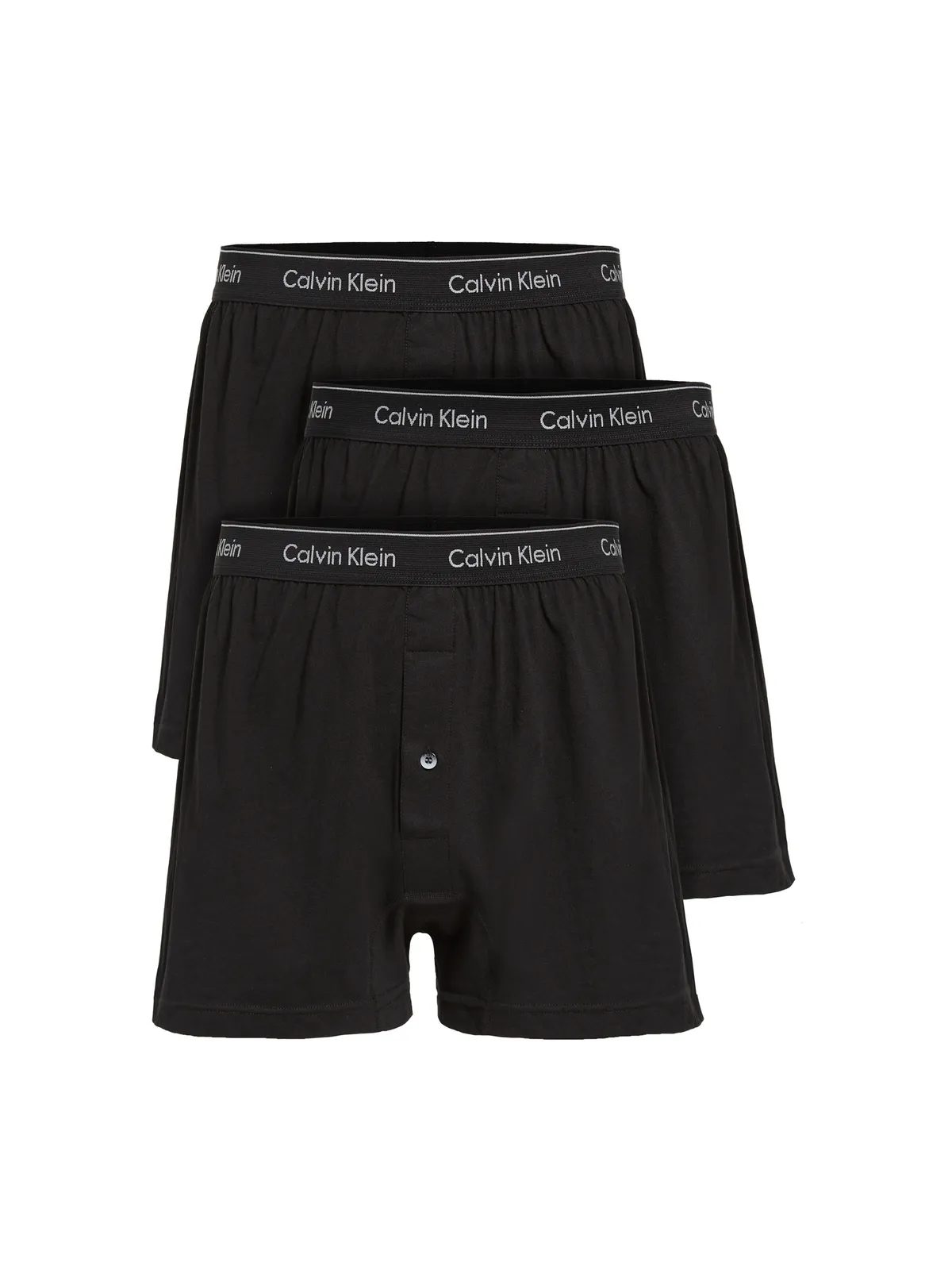 Calvin Klein Underwear コットン クラシックフィット ニット ボクサー 3枚パック - 画像6