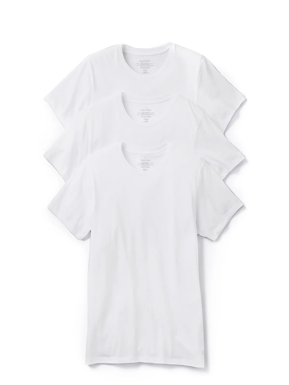 Calvin Klein Underwear コットンストレッチ クラシックフィット クルーネックTシャツ 3枚組 - 画像2