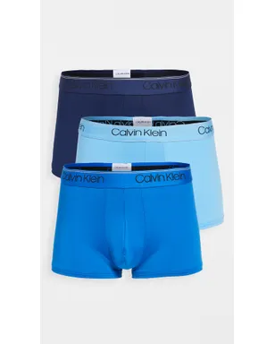 Calvin Klein Underwear マイクロストレッチ3パック ローライズ トランクス - サムネイル2